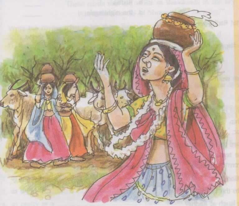 Song of Radha the milkmaid